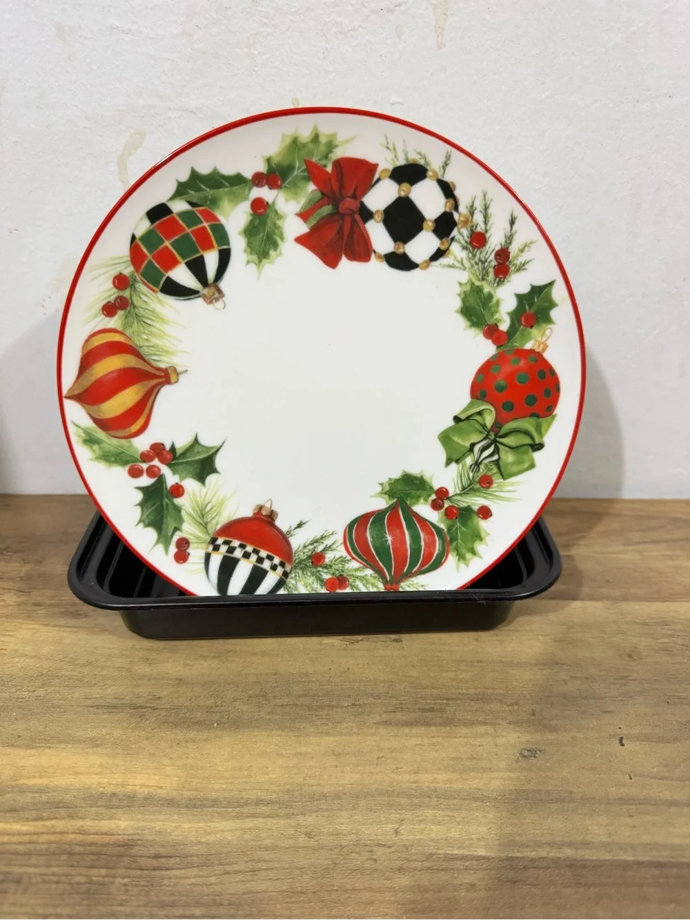 MacKenzie-Childs pair festive